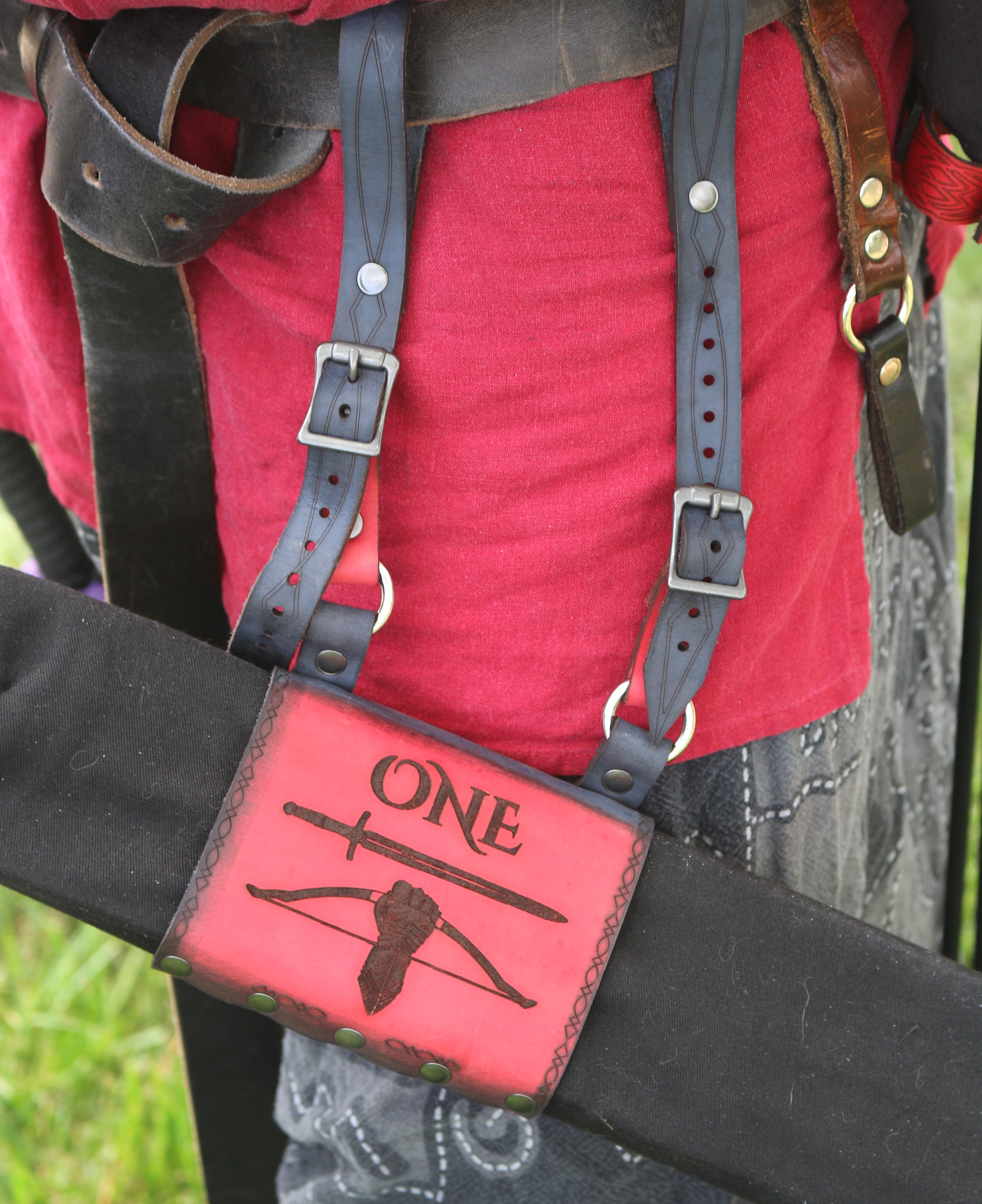 Boffer Long Sword Belt Frog