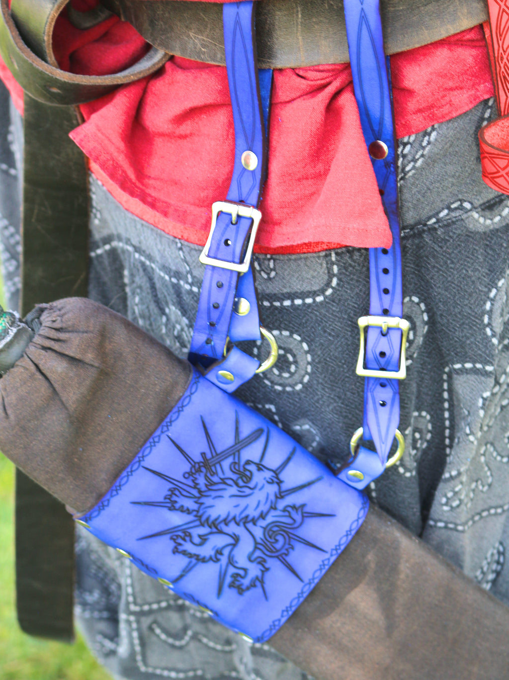 Boffer Long Sword Belt Frog