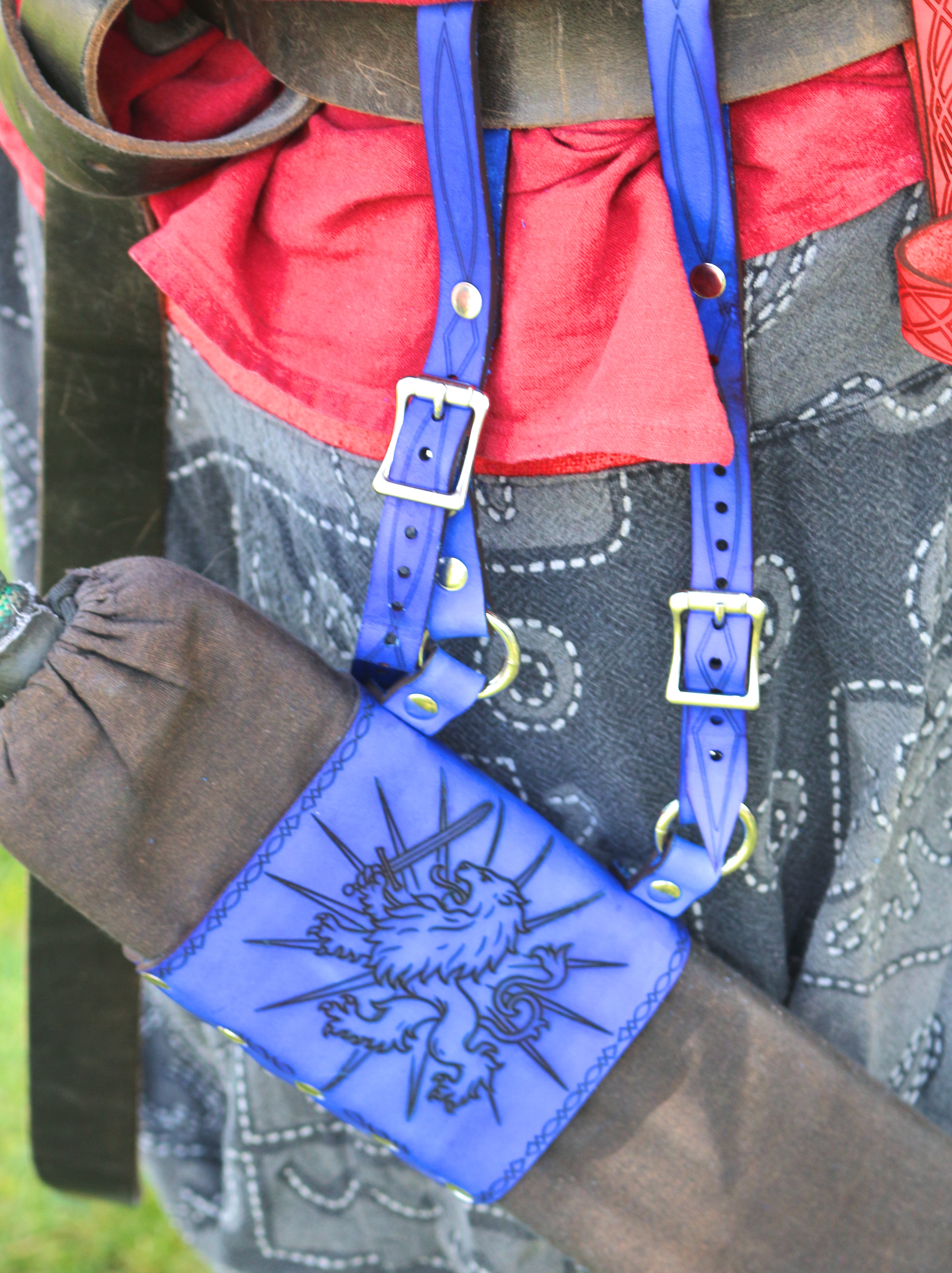 Boffer Long Sword Belt Frog