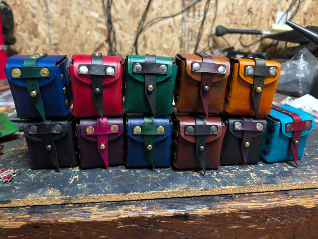 Custom Leather Dice Box!